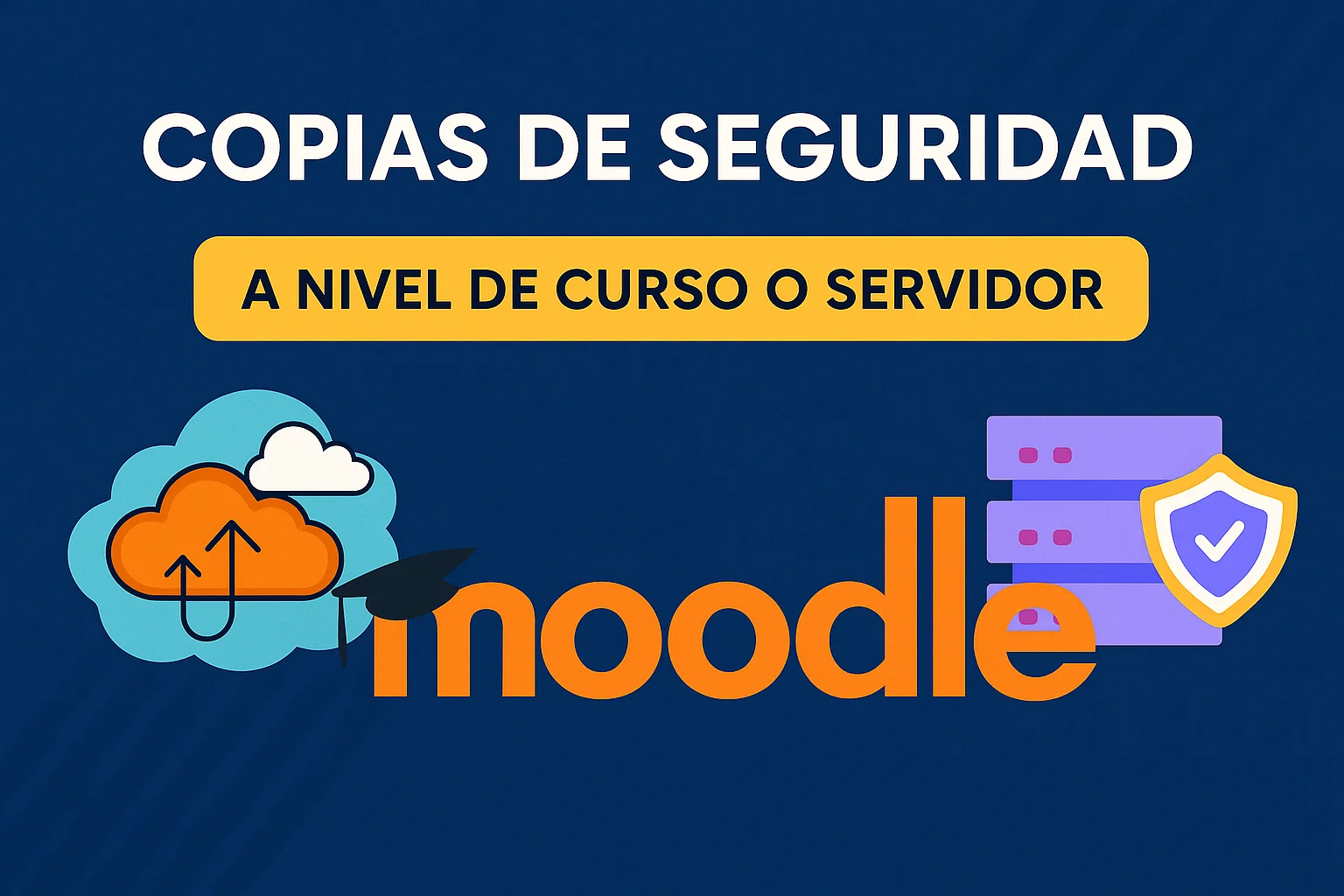 Cómo hacer una copia de seguridad de un curso Moodle