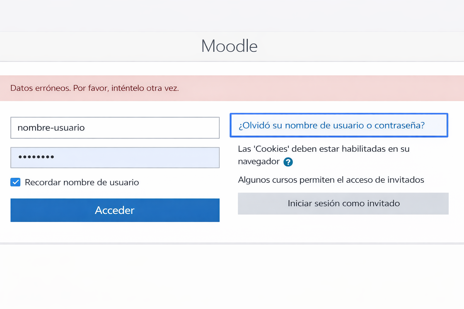Punto de Encuentro Moodle
